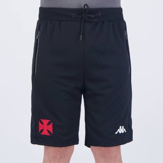 Bermuda Kappa Vasco Range Preta em Oferta na Shopee