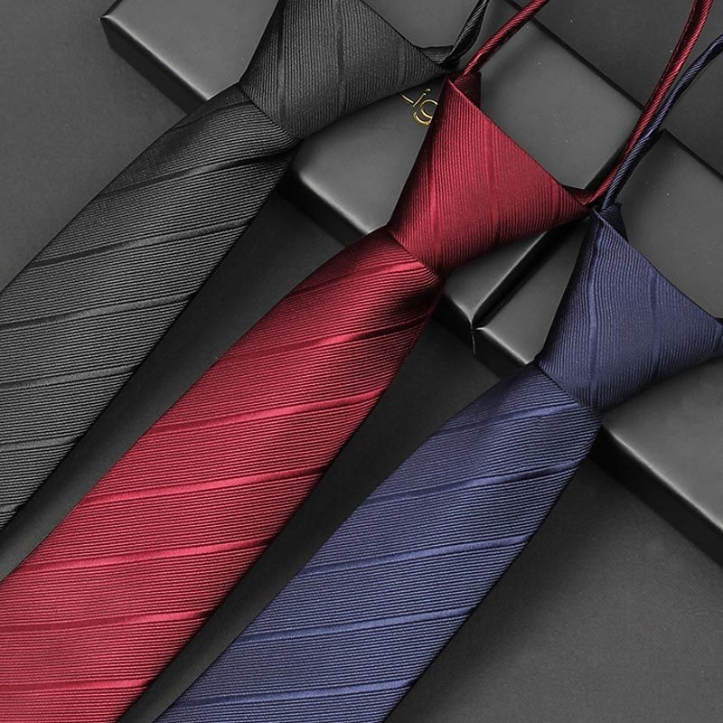 Gravata Vermelha Homem Gravata Formal de Casamento Zíper Gravata Preguiçosa Fato de Casamento Camisa Sem Nó Acessórios Gravata de Casamento em Oferta na Shopee