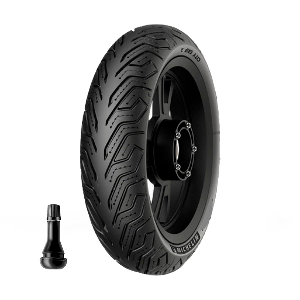 Pneu Michelin 130/70-13 63S City Grip 2 TL Sem Câmara + Válvula PCX 160 ADV NMAX 160 em Oferta na Shopee