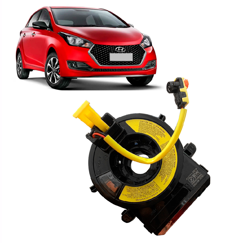 Cinta de Air Bag HB20 2012 13 14 15 16 17 18 19 controle som