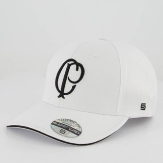 Boné Corinthians Logo Branco em Oferta na Shopee