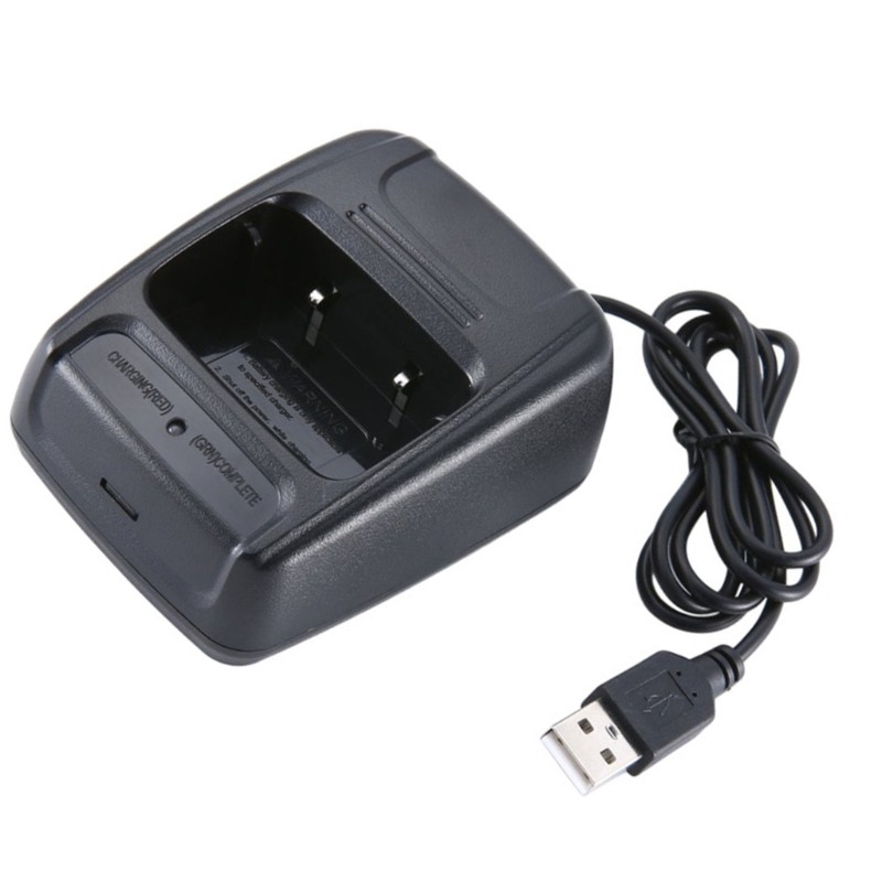 Inteligente Adaptador Carregamento USB Doca Rádios Emergência Estação Para BF888S 777S 666S