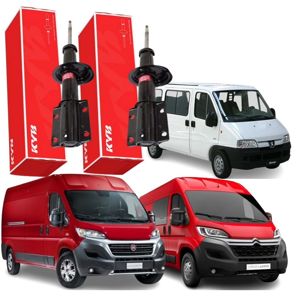 Par Amortecedor Dianteiro Ducato Jumper Boxer 1994 a 2017 Kayaba em Oferta na Shopee