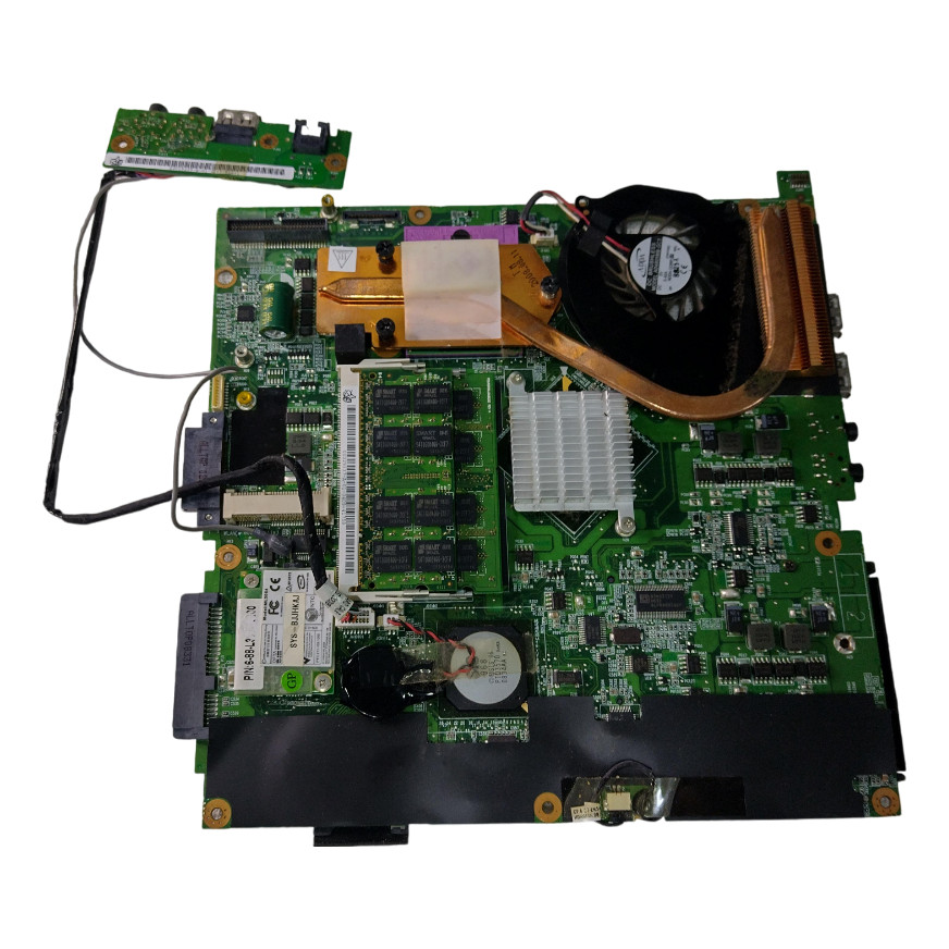 Placa Mãe Notebook Positivo Mobile Z580 + Celeron + 2 Gb