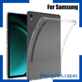 Capa transparente para Samsung Galaxy Tab, TPU, S9 FE Plus, A9 Plus, 2023, A7 Lite, A9 A8, A7, S7, S8 +, 12.4 s6 lite em Oferta na Shopee