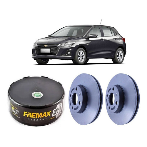 Par Disco Freio Dianteiro Original Fremax Onix Turbo 1.0 2020 2021 2022 em Oferta na Shopee