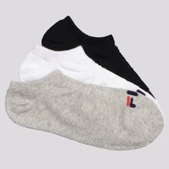 Kit Meia 3 Pares Fila Cano Curto Lisa