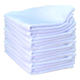 Pano De Prato Branco O Legitimo Kit Com 10 Peças Cor Pano Branco Liso Pé de Galinha Tecido Grosso em Oferta na Shopee