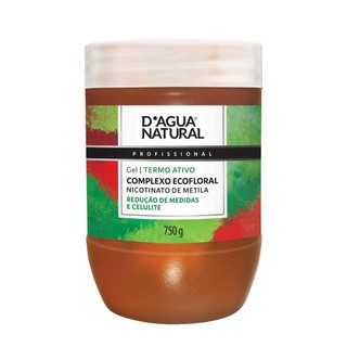 Gel Termo Ativo Dagua Natural Complexo Ecofloral Nicotinato de Metila 750g Reduz Medidas e Celulite em Oferta na Shopee