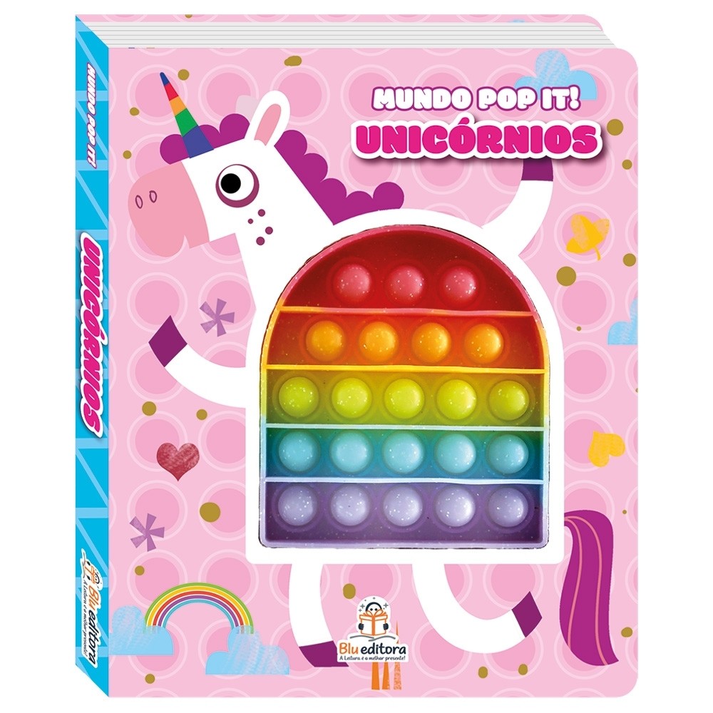 Capa do livro Mundo Pop it! Unicórnios