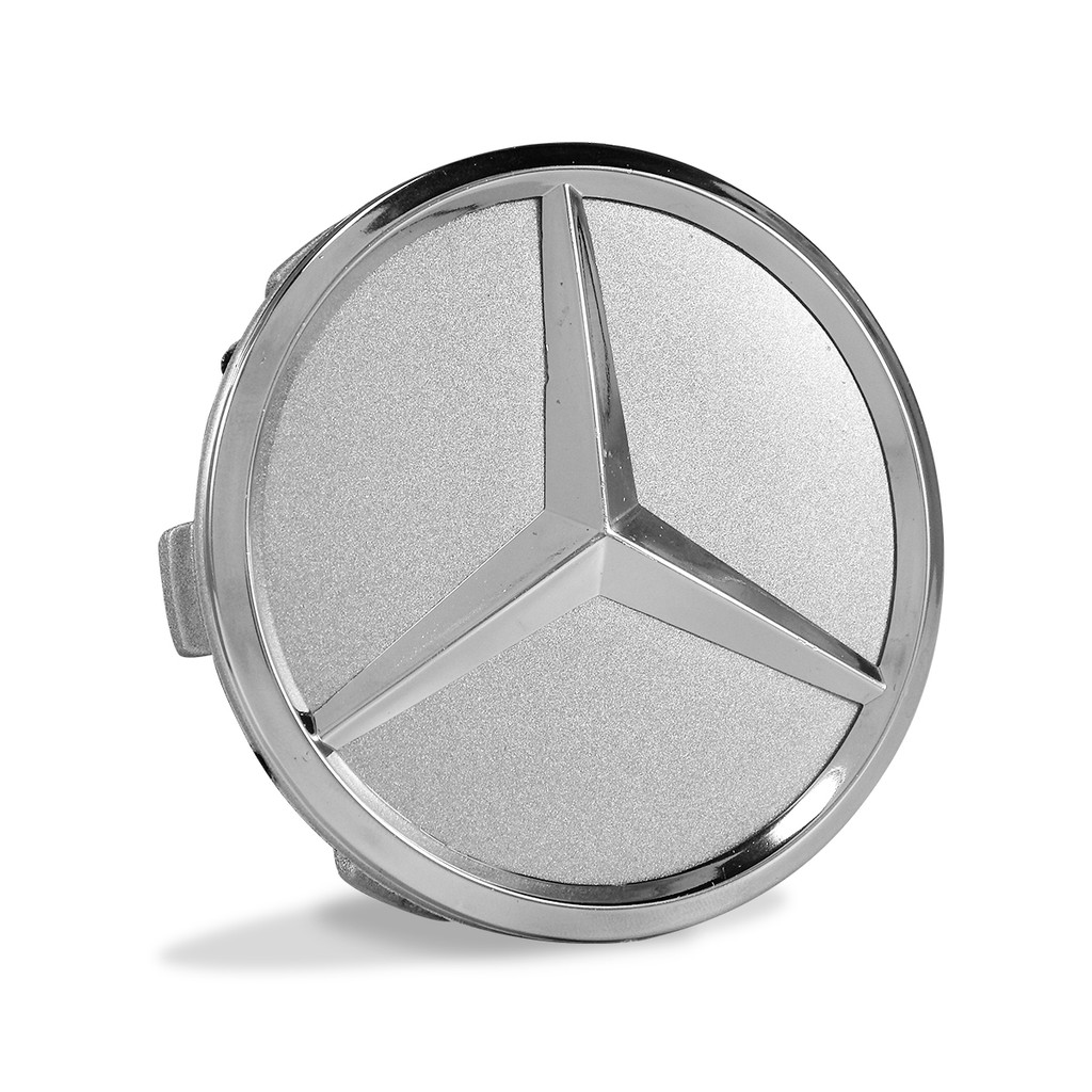 Calota Meio Roda Mercedes Gla Glc Gle Glk Amg Prata 75mm