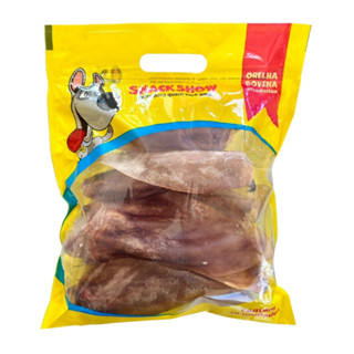 Mordedor Natural para Cães Snackshow Orelha Bovina Desidratada Kit Com 10 Unidades em Oferta na Shopee