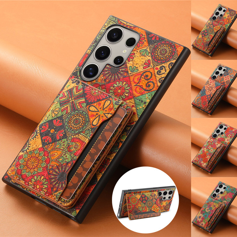Caso De Telefone Para Samsung S24 Ultra S23 Plus A05S A14 A13 A33 A32 A34 A15 A25 A35 A52 A51 A55 5G Titular Do Capa