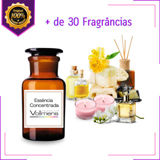 Essências Premium Vollmens Lipossolúvel Para Aromatização Velas Perfumes e Saboaria - Variedade Exclusiva +30 Aromas em Oferta na Shopee