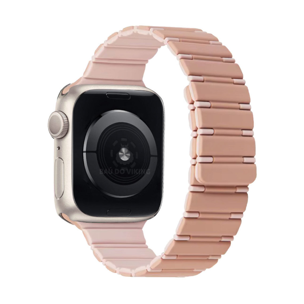 Pulseira Elos Silicone Dupla Cor Compatível Com Apple Watch - NÃO É O RELÓGIO