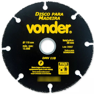 Disco De Corte Madeira Rebolo Vonder 110X20MM Serra Marmore PVC Piso Laminado Revestido Tungstênio em Oferta na Shopee