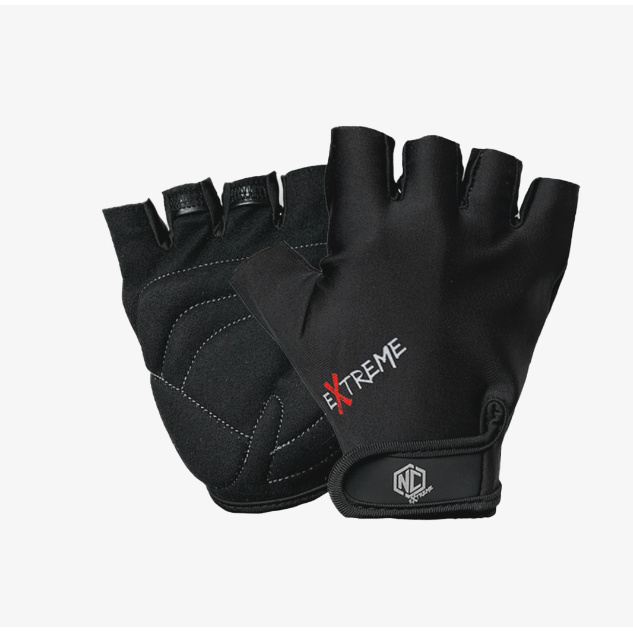 LUVA CICLISMO NC EXTREME COR PRETO TAMANHO GG