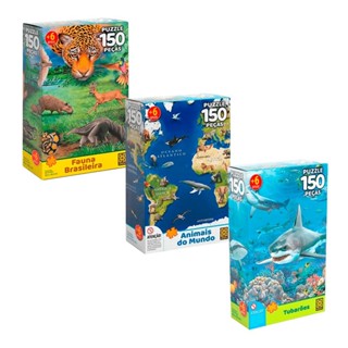 Combo Quebra-Cabeça 150 peças em Oferta na Shopee
