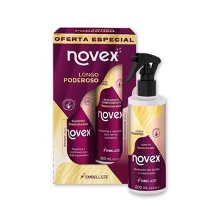 Kit Novex Longo Poderoso Uso Dia a Dia em Oferta na Shopee