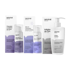 Kit Trio Clareador E Inibidor De Pelos Dermo Skin Labotrat