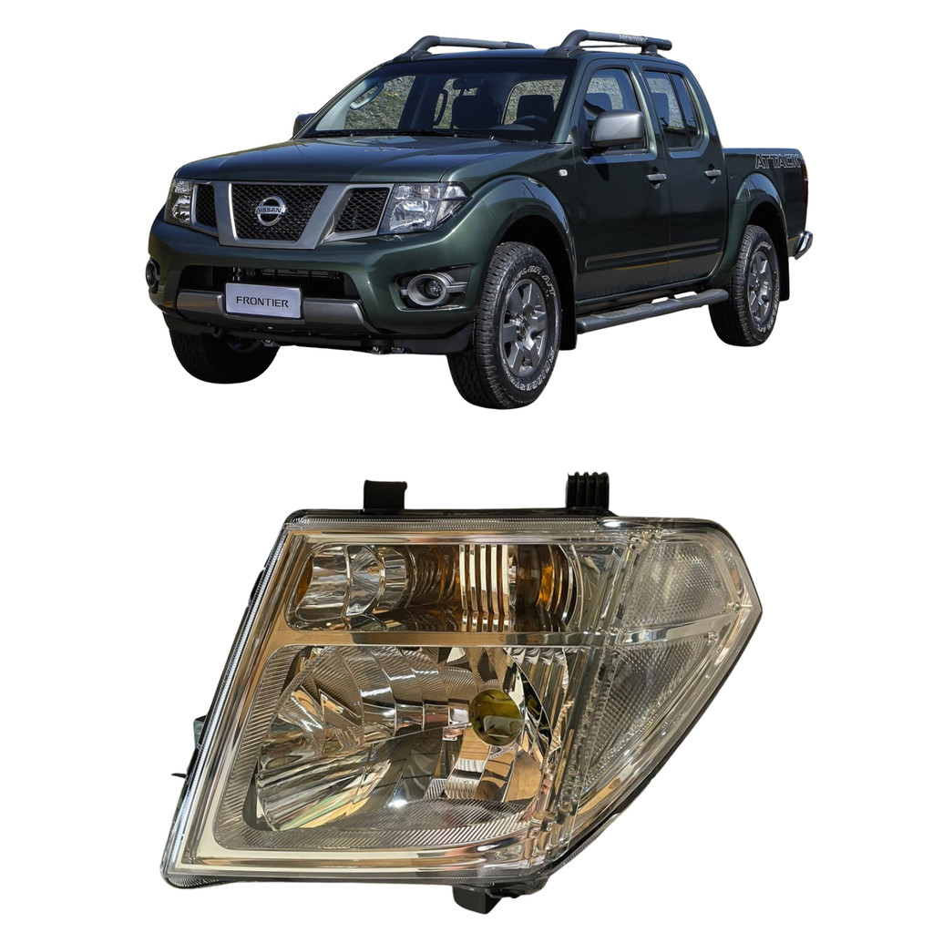 Farol Dianteiro Esquerdo Original Nissan Frontier 2008/2016