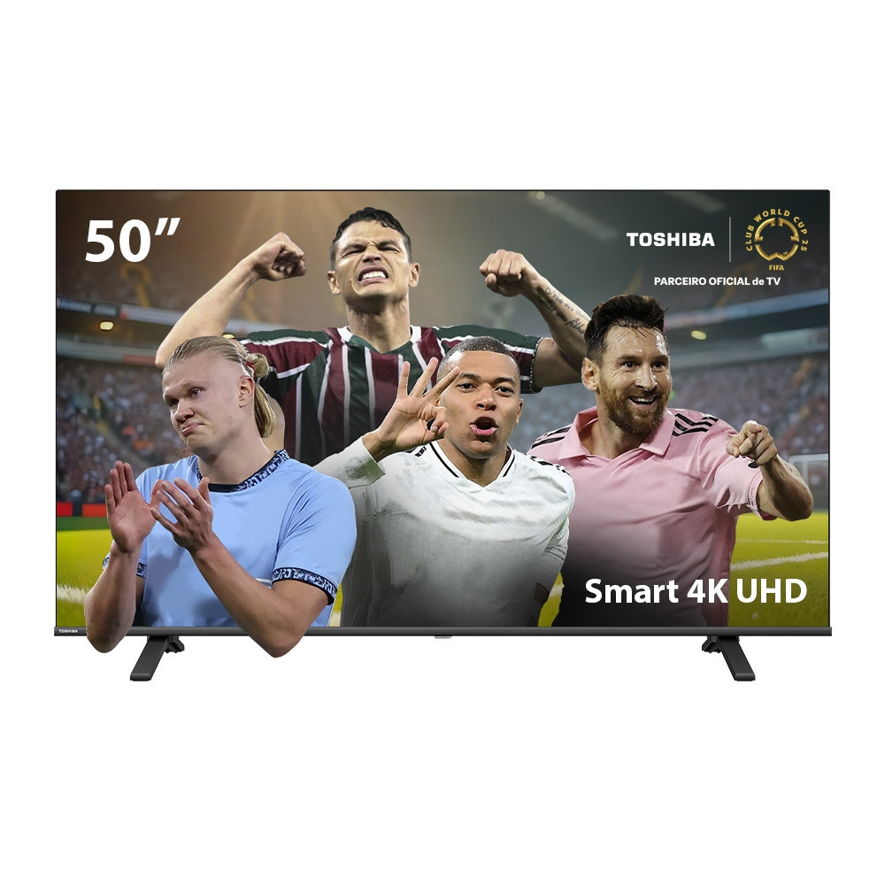 Smart TV DLED 50 4K Toshiba 50C350NS VIDAA 3 HDMI 2 USB Wi-Fi - TB029M
