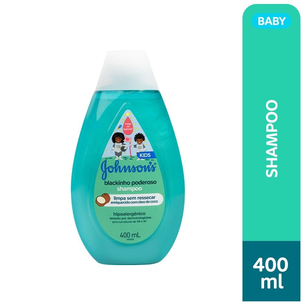 Shampoo Johnson Kids 400Ml Blackinho Poderoso em Oferta na Shopee