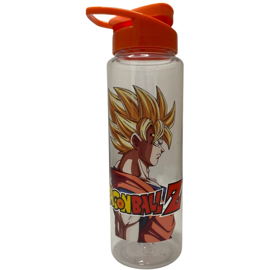 Garrafa Garrafinha de Água Infantil Squeeze Goku Super Saiyajin 750ml Transparente Bandeirante em Oferta na Shopee