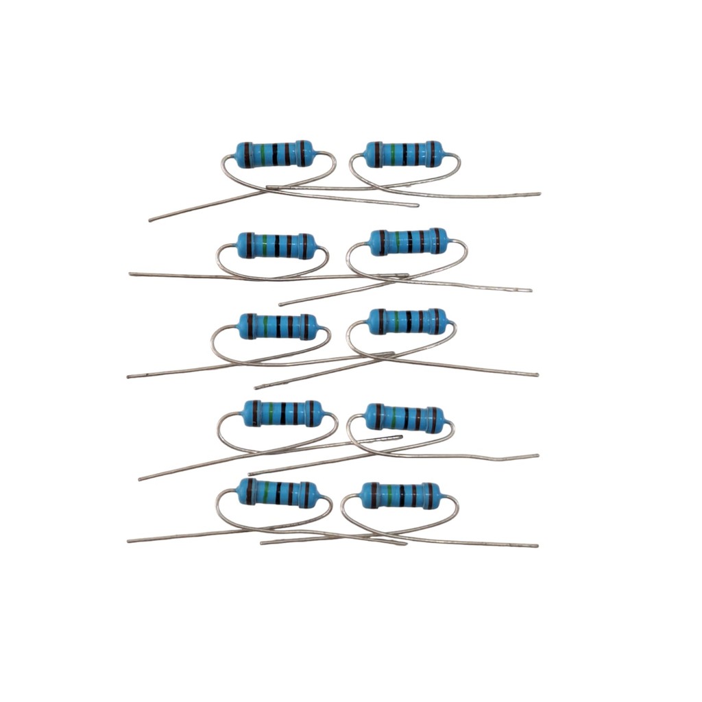 Kit 10 Resistor De Precisão 1k5 1/2w