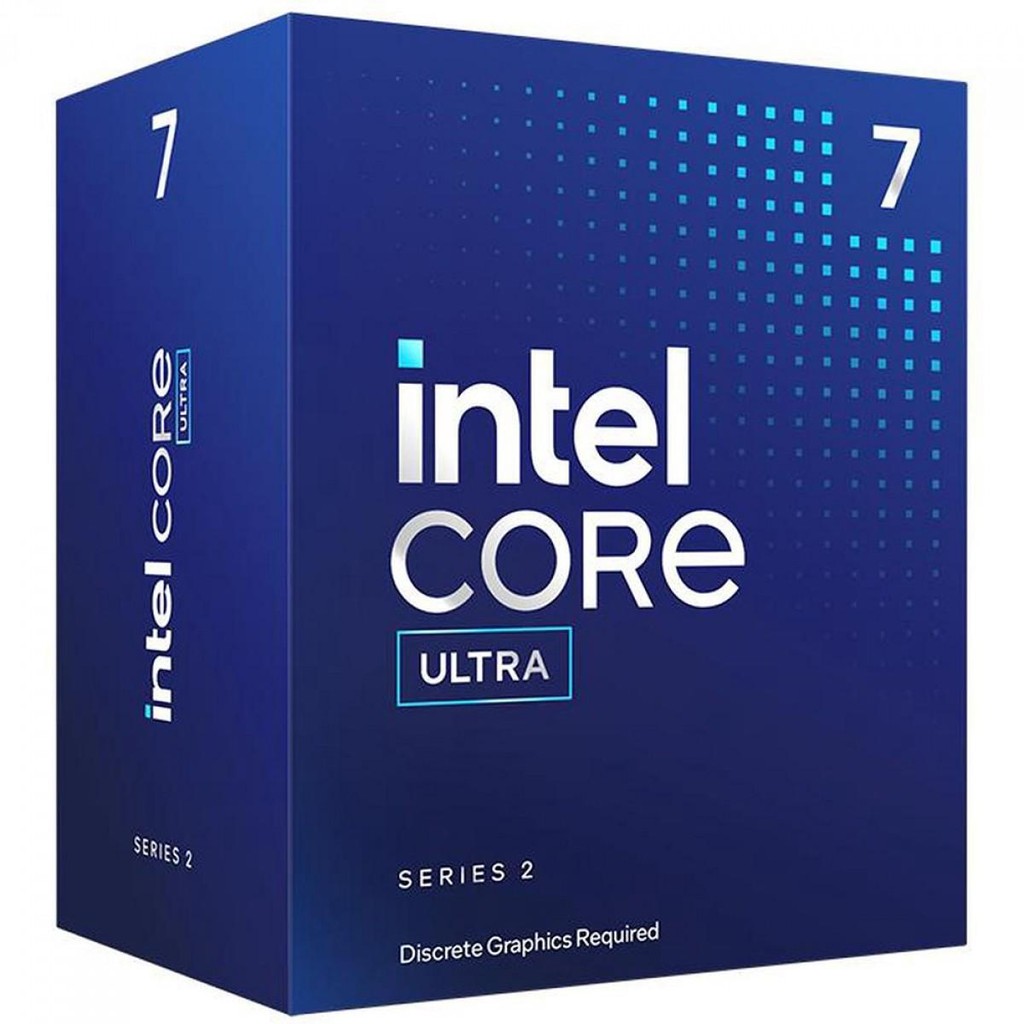 Processador Intel Core Ultra 7 265F, 2.4Ghz (5.3Ghz Turbo), Série 2, 20-Cores 20