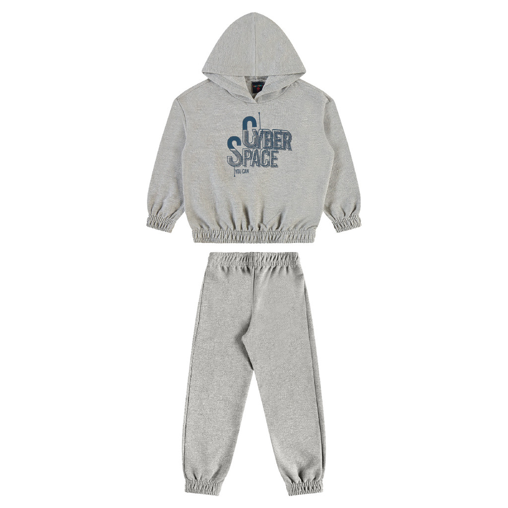 Conjunto Blusão e Calça em Moletom Guloseima