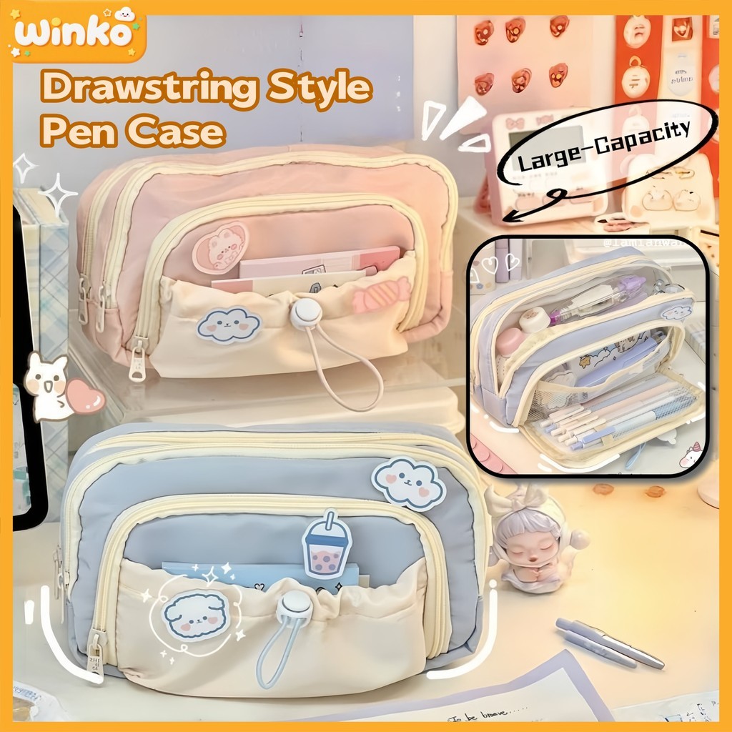 Estojo Estudantil De Alta Capacidade Multifuncional Para Papelaria Nova Lápis Bosco.Loja em Oferta na Shopee