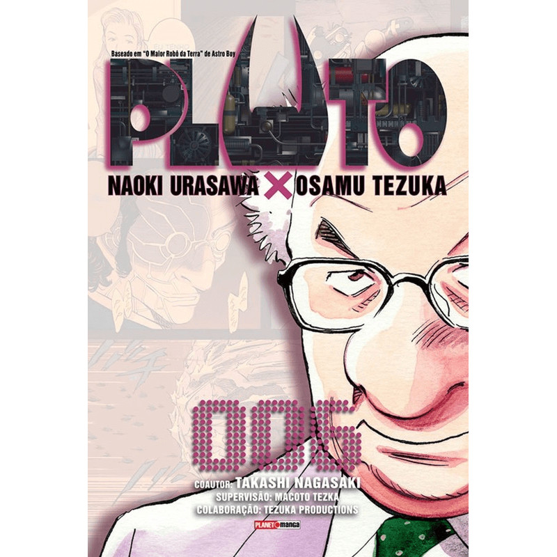 Capa do livro Mangá - Pluto: Edição de Luxo 06 - por Naoki Urasawa - Editora Panini