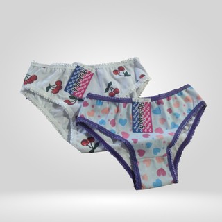 Kit 10 Calcinha Infantil Feminina Juvenil Menina 10 a 14 Anos Cotton Estampada Confortável