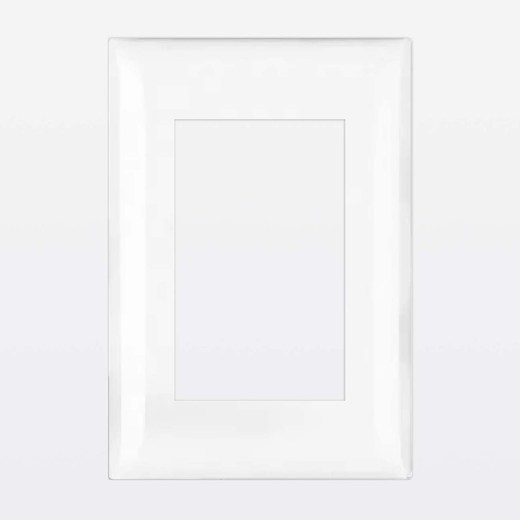 Placa 3 Postos 4x2 Thesi Up Bticino Branco M5P3 Legrand