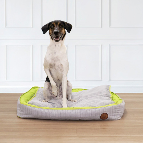 Caminha Pet Max Cachorro Grande 77x67x15 Impermeável Cinza — imagem 2 de 2