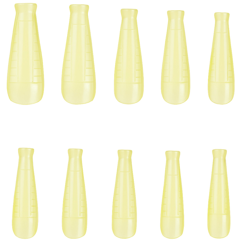 Molde F1 Apice Bem baixo  Bailarina Profissional Unhas De Gel D&Z120 Unidades Molde f 1 Bem natura flexivel para gel