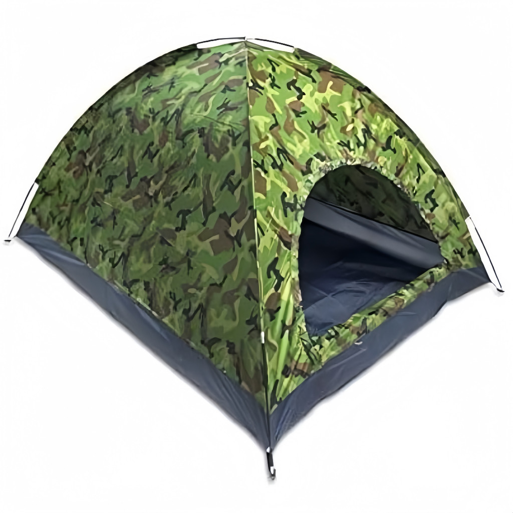 Barraca Camping Camuflada 2 - 3 - 4 Pessoas  Adulto Barraca De Acampamento Para Toda Família
