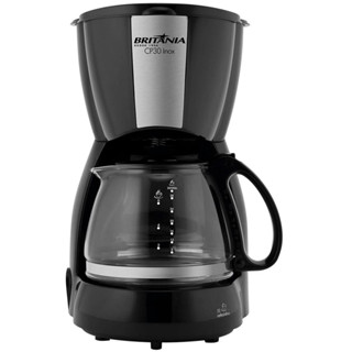 Cafeteira Britânia 1,2 Litros Preto/Inox CP30 – 127 Volts em Oferta na Shopee