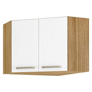 Armário Aéreo Ametista Canto Oblíquo Freijó Supremo - Kits Paraná em Oferta na Shopee