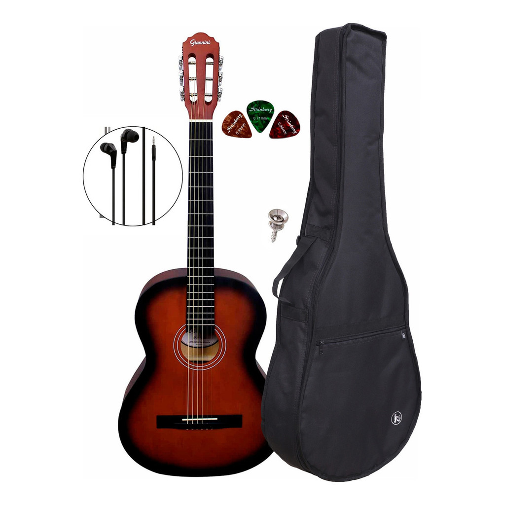 Violão Acústico Giannini S-14 Sbs + Capa Reforçada