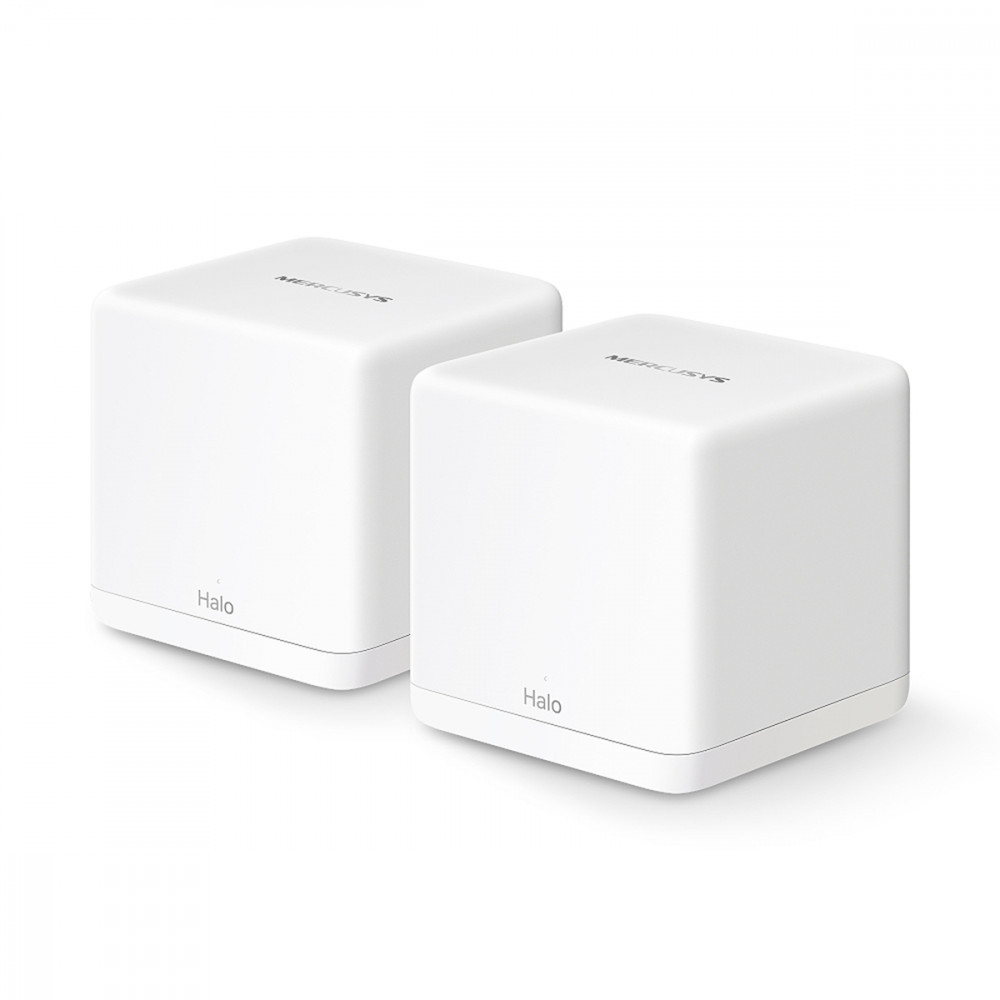 Kit Roteador 2 Pack Mercusys Wi-Fi 6 Mesh Casa Completa Dual-Band AX1500 em Oferta na Shopee