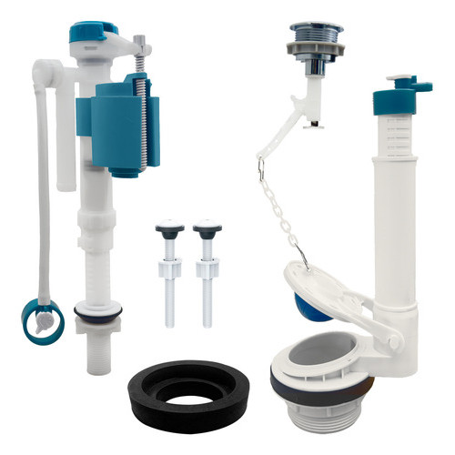 Kit Mecanismo Completo de entrada + saída para caixa acoplada com válvula de descarga | Smart Depot