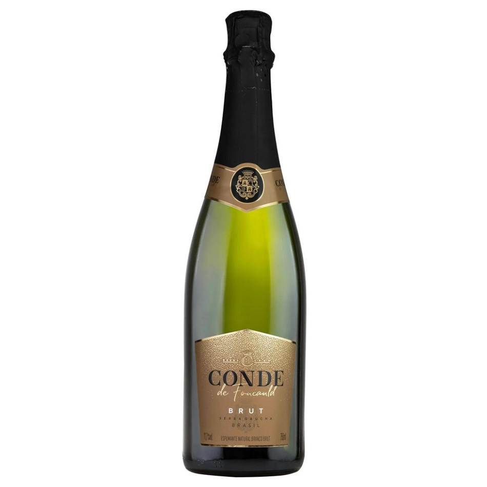 Espumante Conde de Foucauld Brut 750ml em Oferta na Shopee