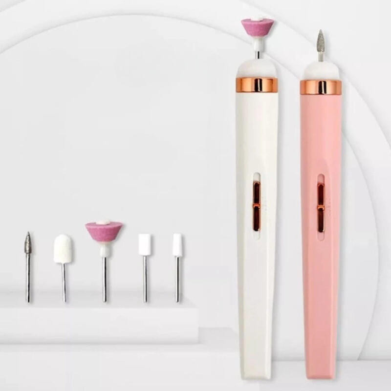 Lixadeira Elétrica Unha Elétrica 5 em 1 Portátil Lixa De Unha Elétrica Motor Portatil Unha em Oferta na Shopee