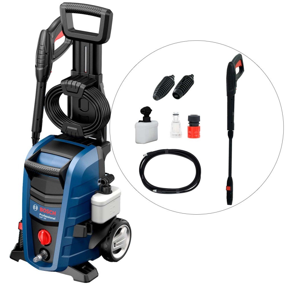 Lavadora de alta pressão 1800 libras com acessórios - GHP 180 Bosch - Home & Living