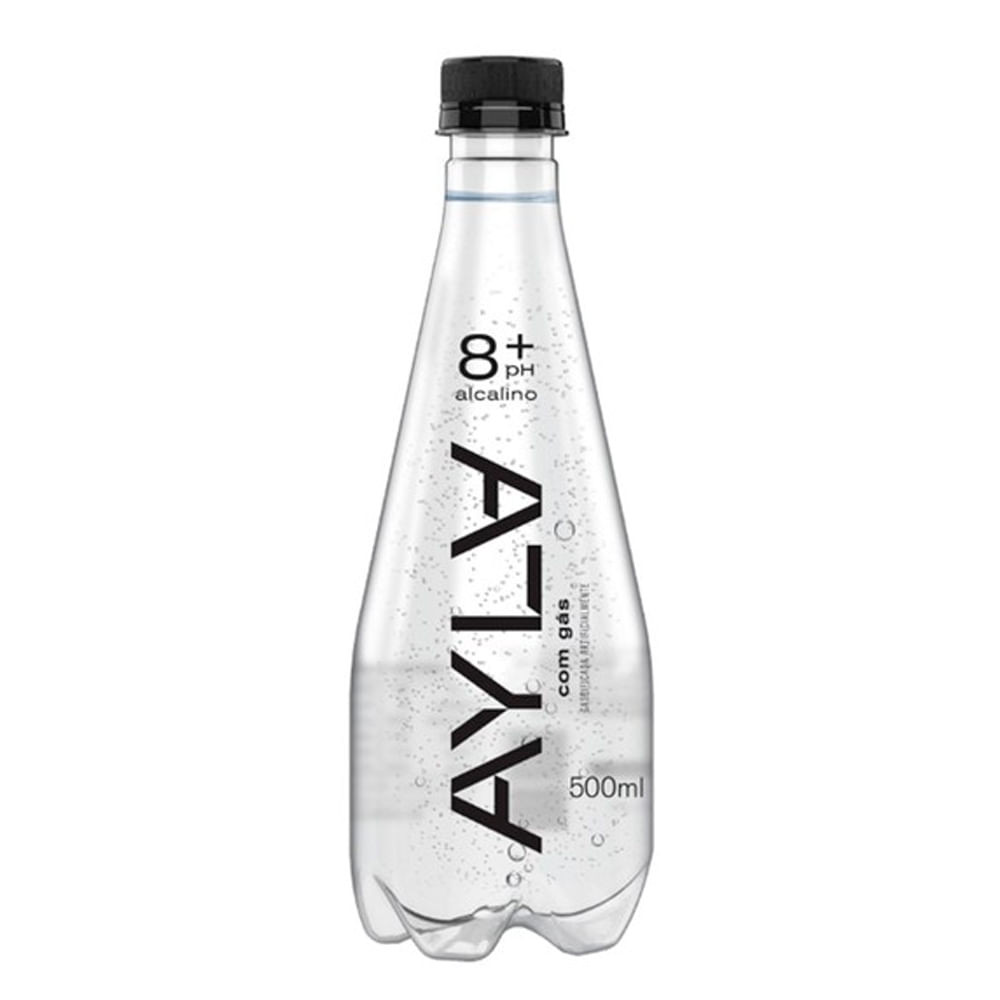 Água Alcalina Ayla com Gás 500ml - Food & Beverages