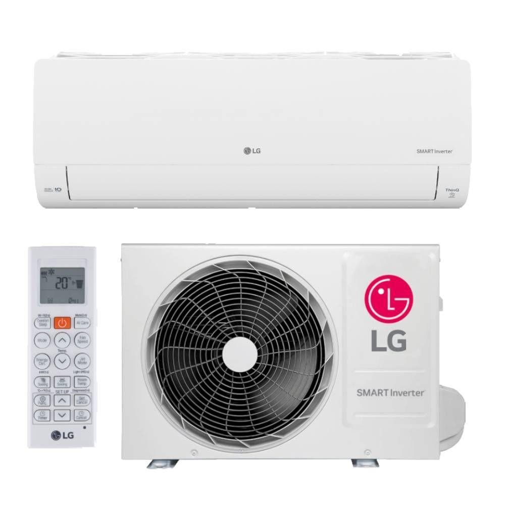 Ar Condicionado Split LG AI Smart Inverter Voice 9000 BTUs Frio 220V S3-Q09JA31E em Oferta na Shopee