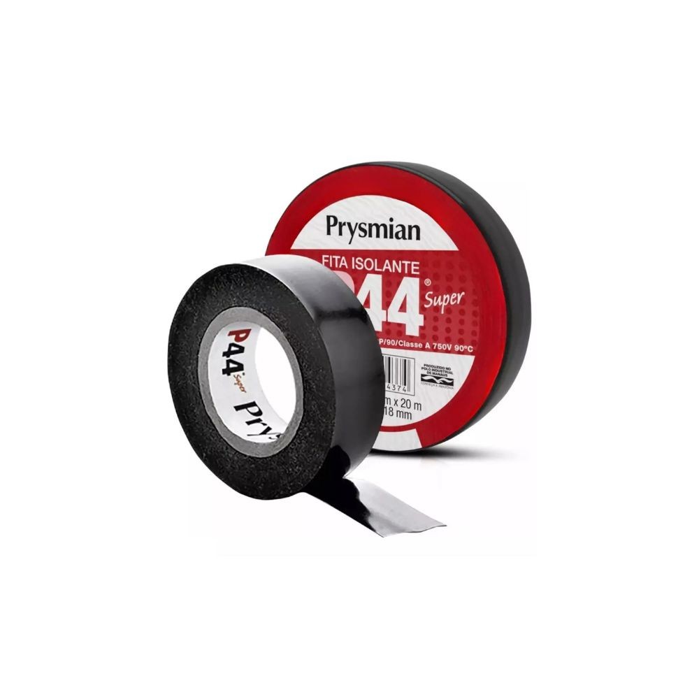 Fita Isolante Preto 19mm 20m P44 Prysmian