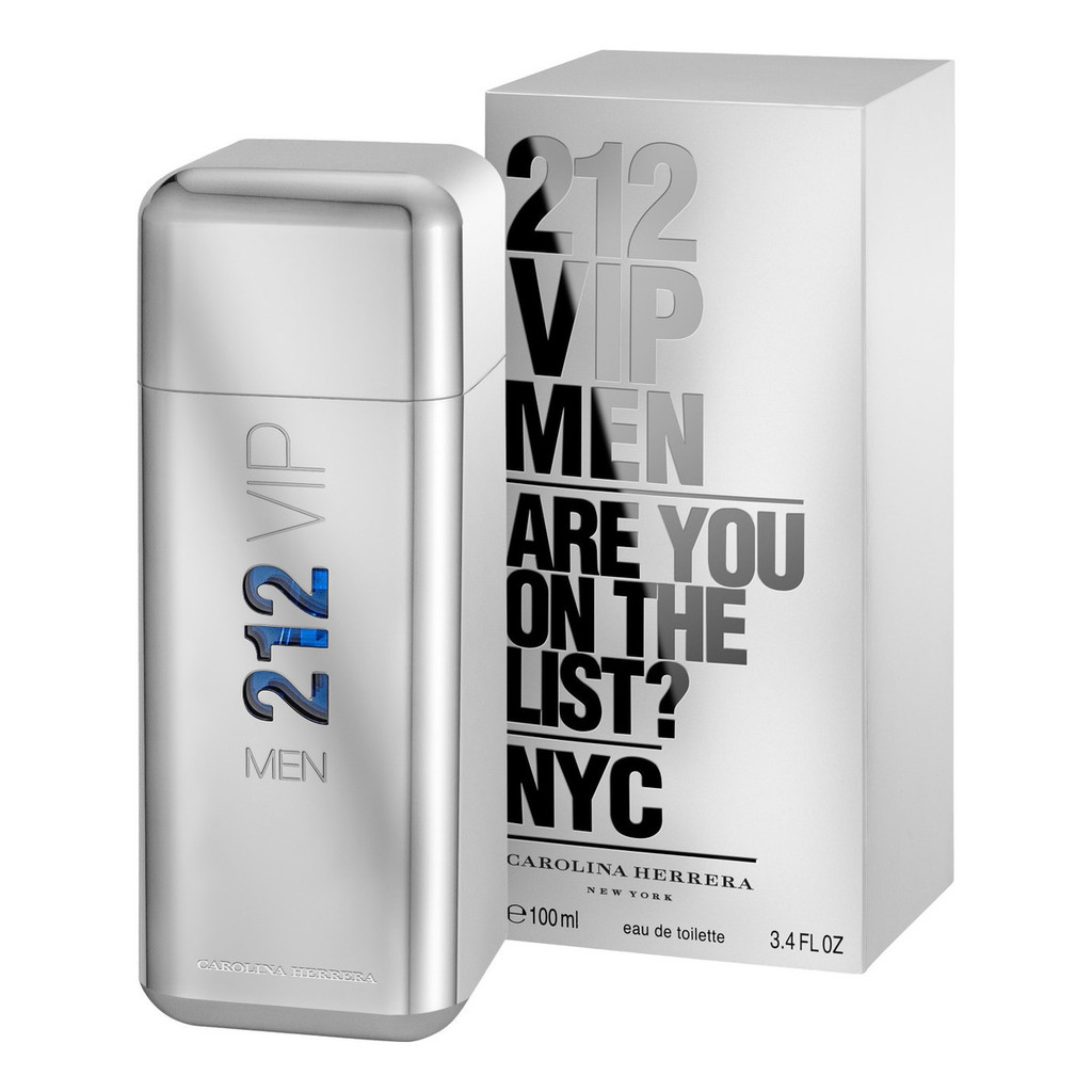 Perfume Masculino 212 VIP Men 100ml EDT Original Importado Longa Duração Masculino